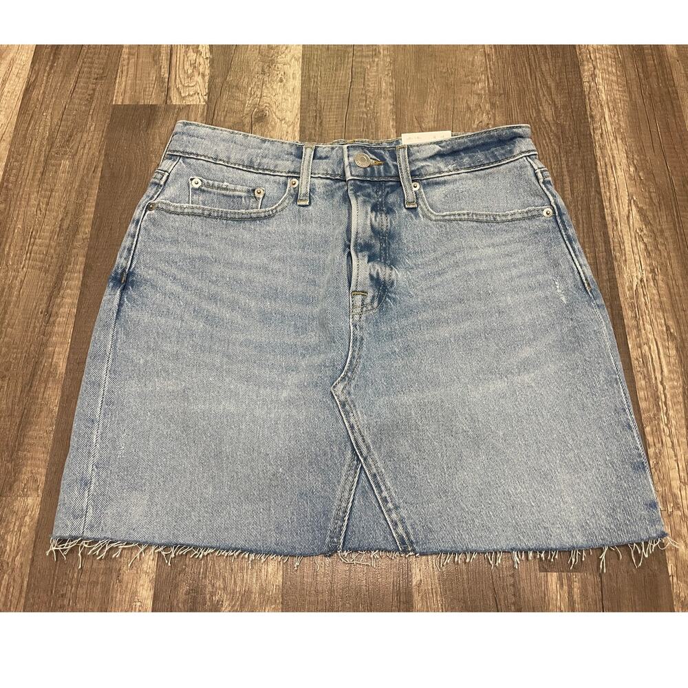 Free Assembly Denim Mini Skirt – Recon Mini Light Editor 80 (Size 4, NWT)